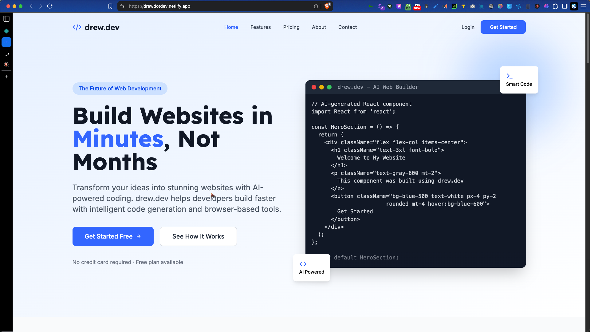 AI Web Builder